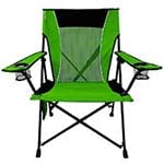 A smaller image of Kijaro Dual Lock Folding Chair in Ireland Green color