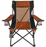 A smaller image of Kijaro Sling Folding Chair in Victoria Desert Orange color