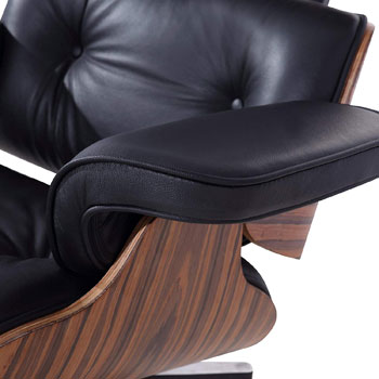 An Image Sample of Mecor Lounge Chair Padded Armrests