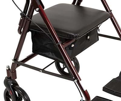 An image of ProBasics Transport Rollator waterproof nylon compartment