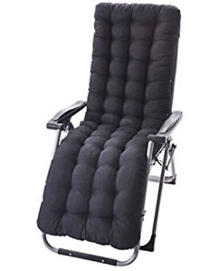 An Image of  Black Variants of Best Lounge Chair for Lower-Back Pain: Four Seasons Zero Gravity Lounge Chair