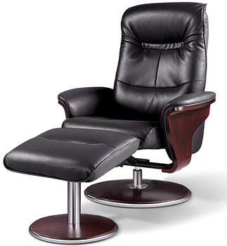 A Right View Image of Best Lounge Chair for Posture: Milano Recliner, by Artiva USA