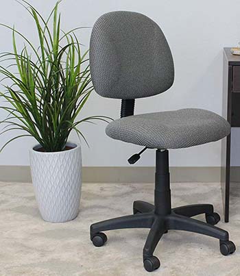Boss Office Products B315 in gray color in a study area