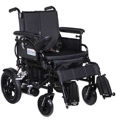A smaller image of Cirrus Plus Folding Power Chair in black color