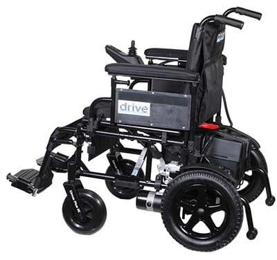 A side view image of Drive Cirrus Plus EC Power Wheelchair