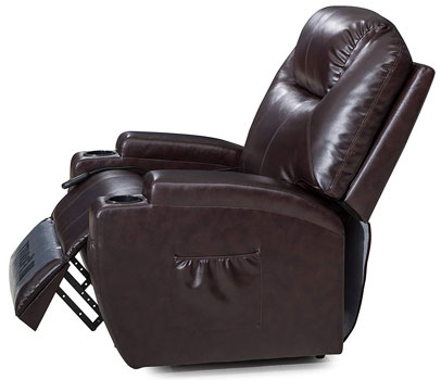 An Image Sample of Right View of Frivity Power Lift Recliner Sofa Chair