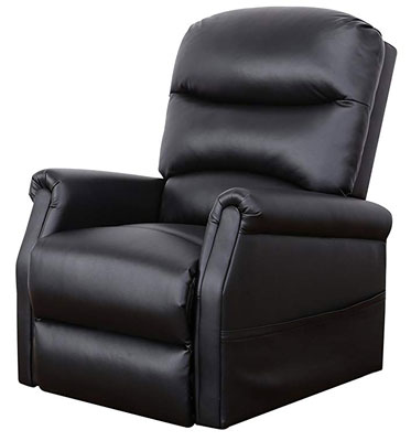 An Image Sample of Madison Home Classic Leather Recliner