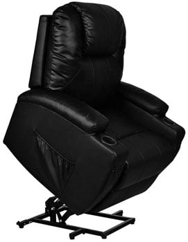 An Image Sample of Magic Union Wall Hugger Left Recliner View