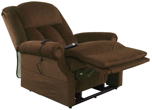 Mega Motion Easy Comfort Superior in a reclined position