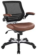 A smaller image of Modway Edge Mesh Office Chair in tan color