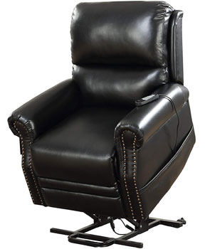 An Image Sample of Right View Recliner of Seven Oaks Power Lift Recliner