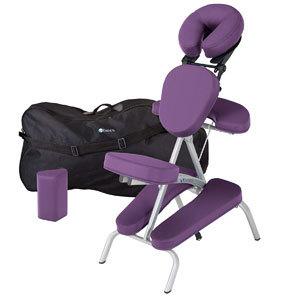Earthlite Vortex Portable Massage Chair in Amethyst color
