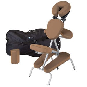 Latte color Earthlite Vortex Massage Chair
