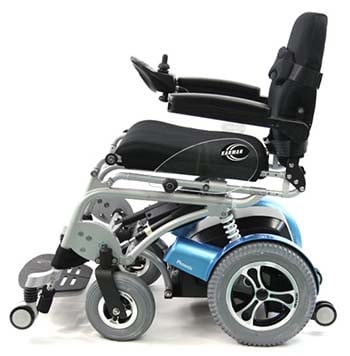 Karman XO - 202 electric wheelchair facing left