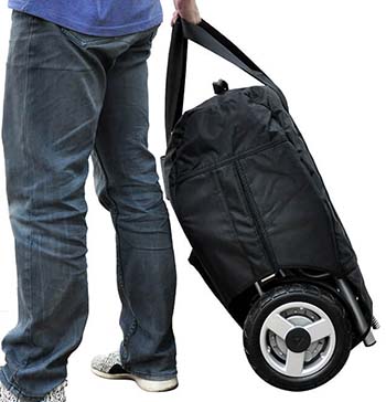 An image showing travel bag of Foldawheel PW-1000XL Power Wheelchair