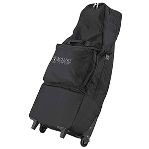 An image of a black Master Massage  Luggage-Style Wheeled Carry Case