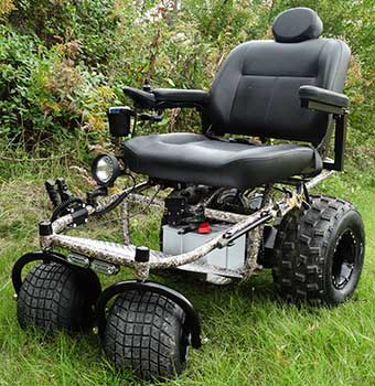 An Image of Outdoor Motorized Wheelchair: Outdoor Extreme Nomad