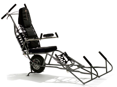 A Left View Image of Black Diamond TrailRider Wheelchair