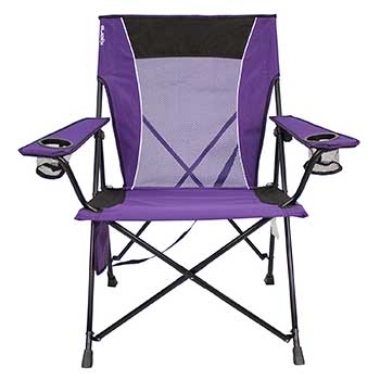 Purple Kijaro Folding Chair