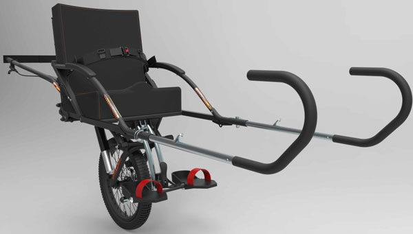 A Left View Image of Joelette Wheelchair - All Terrain Chair 