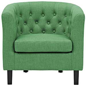 Modway EEI-2551: Kelly Green for Modway Prospect Contemporary Armchair