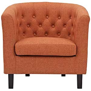 Modway EEI-2551: Orange for Modway Prospect Contemporary Armchair