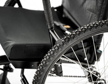 An Image of Grit Freedom Chair: Brakes