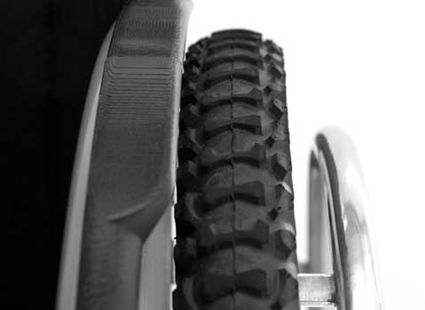 A Tires Sample Image of Whirlwind RoughRider Wheelchair