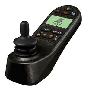 The Viking 4x4's simple joystick control system