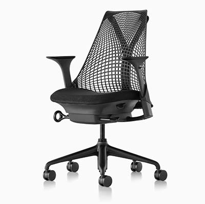 Yves Behar Sayl Chair in black