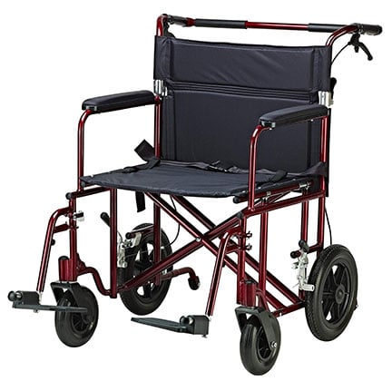 An Image of Drive Medical Bariatric Transport Chair