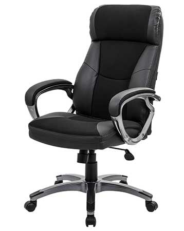 An Image of Best Office Chairs Under 200 Dollars: Kadirya High Back