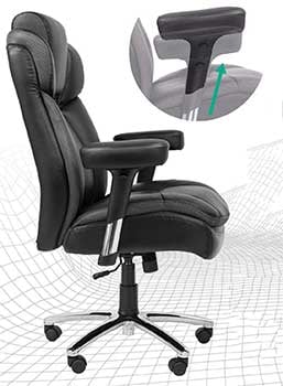 A Side View Image of Topsky High Backed Executive Office Chair