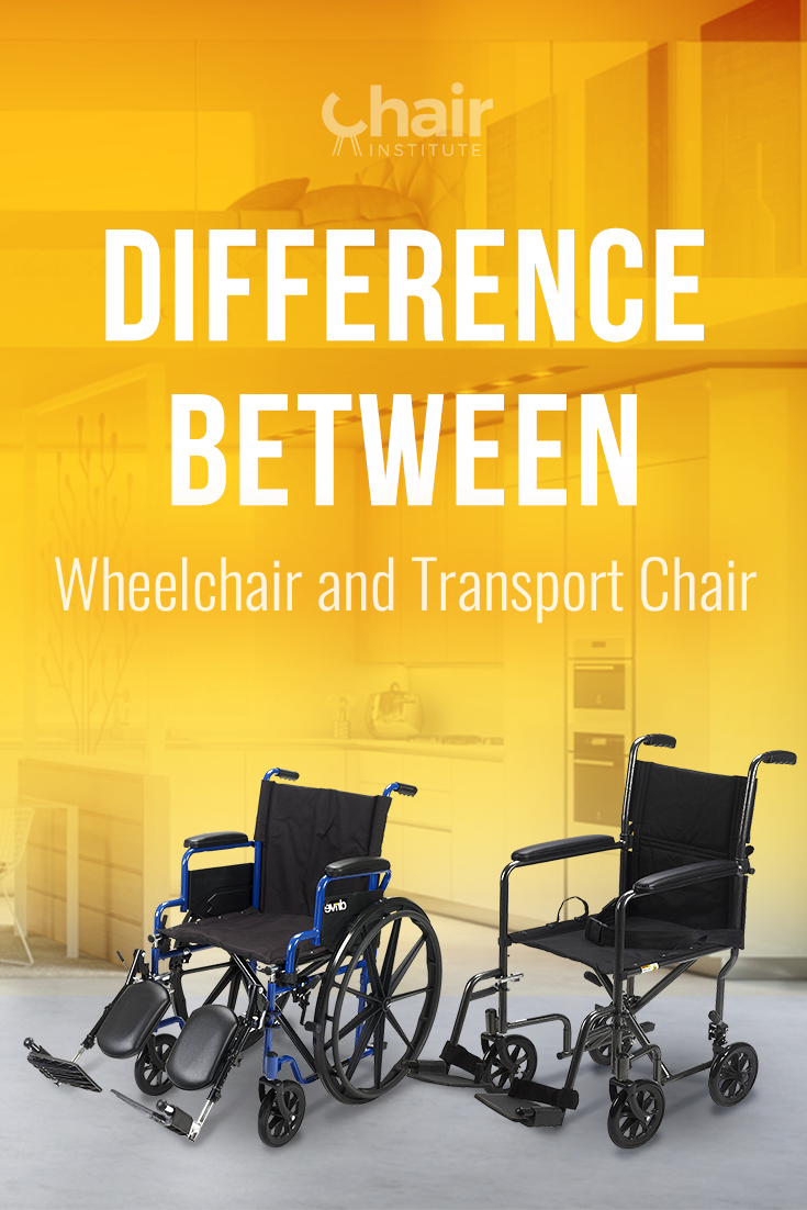 What Is the Difference Between A Wheelchair And Transport Chair