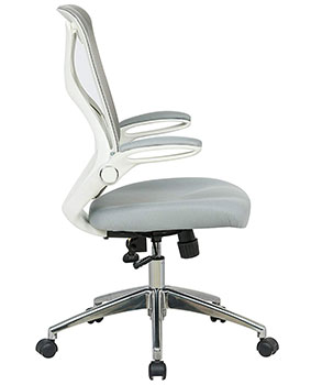 Side View of the Frasch High Back Ergonomic Mesh Office Chair