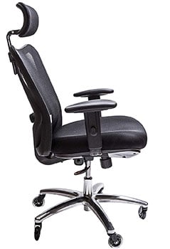 Side view of the Sleekform Ergonomic Office Chair