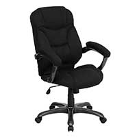 An Image of Best Office Chairs Under 200 Dollars: Flash Furniture Microfiber