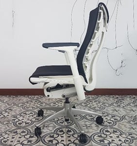 Side Angle Demonstrating View of Herman Miller Embody Chair