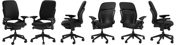 360 View of Steelcase Leap Office Chair