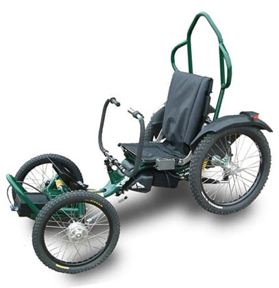 The Boma 7 Off Road Wheelchair, a capable and exceptionally designed adventure chair