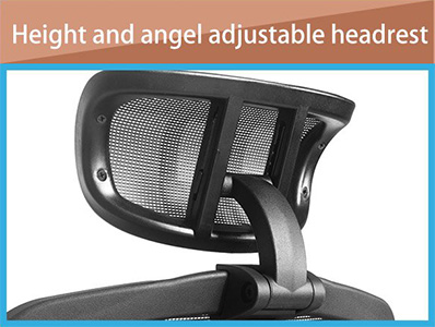 Adjustable Headrest of TOPSKY Mesh Office Chair