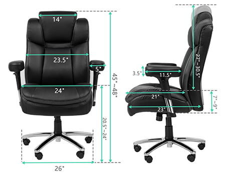 TOPSKY “New Type” Executive Office Chair Specifications