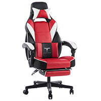 Red/White/Black Variant of TOPSKY Gaming Chair