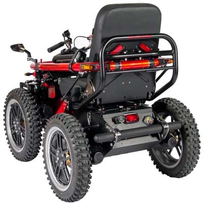 An image of Overlander 4ZS in red color