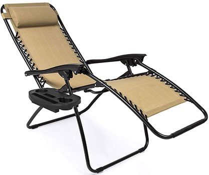Left Image View of Best Choice Products Zero Gravity Lounge Chair