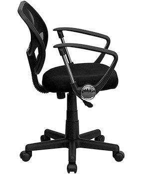 Side View of Aurora Mesh Office Chair