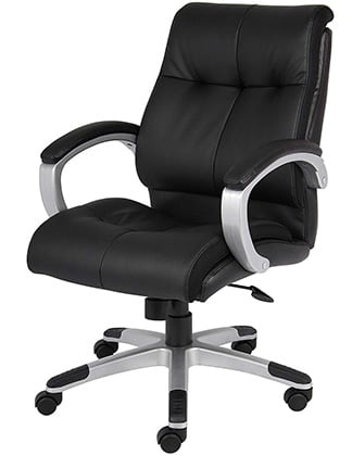 Best Office Chair for Short Person Boss Double Plus Mid Back - Chair Institute