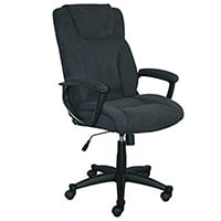 Best Office Chair for Short Person Leather/ Fabric Upholstery Category: Serta Hannah II