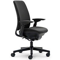 Best Office Chair for Short Person Leather/ Fabric Upholstery Category: Steelcase Amia
