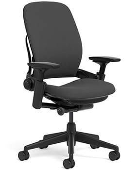 Left View Image of Best Office Chair for Short Person: Steelcase Leap